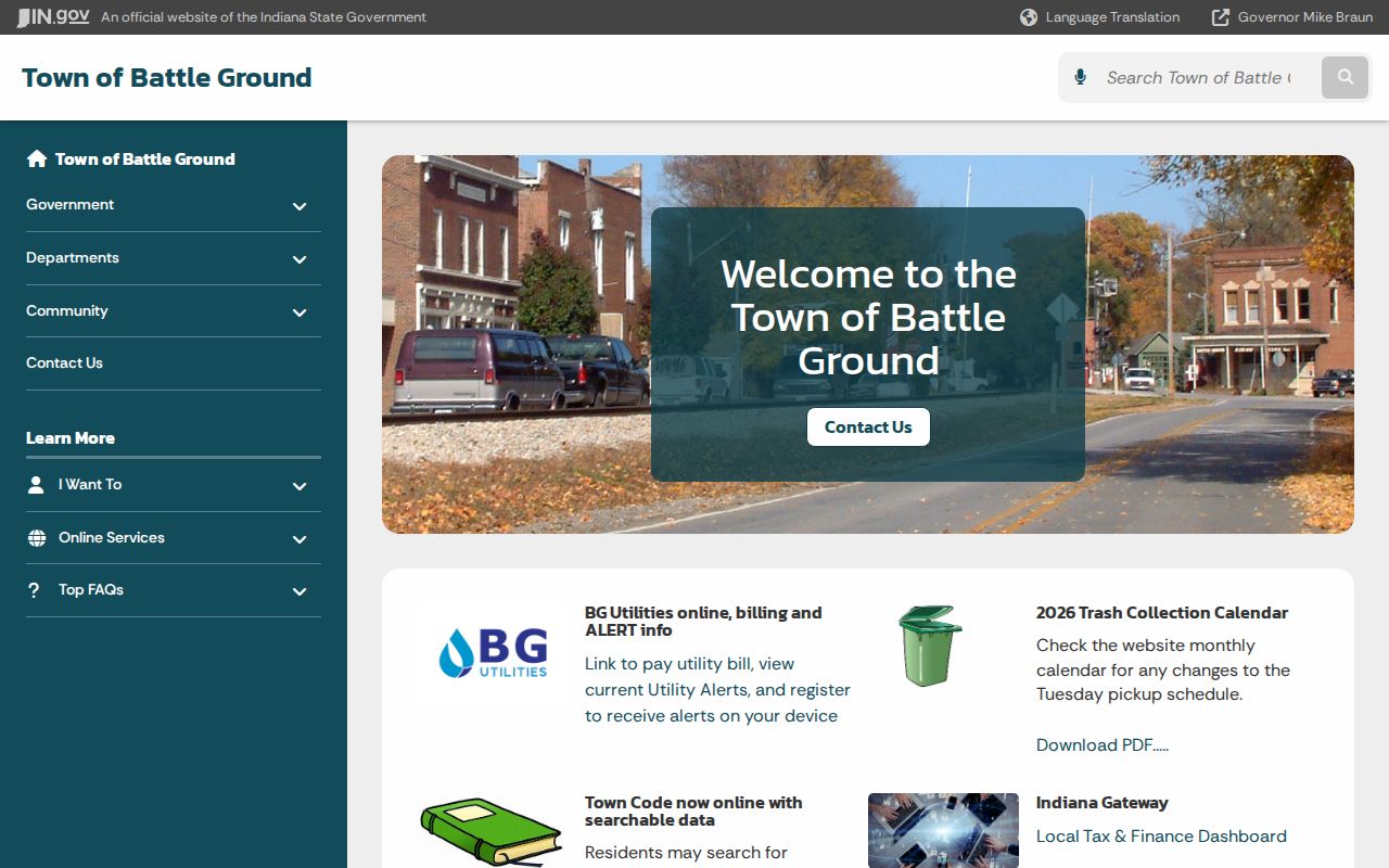 Battle Ground official town source for local court docket routing
