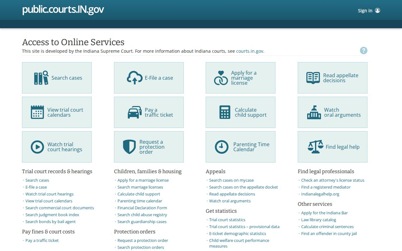 Tippecanoe County traffic court docket search portal